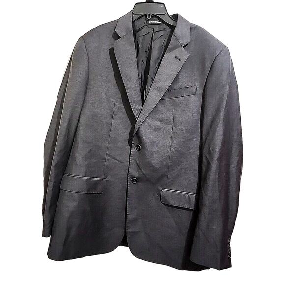 Emporio Armani G Line Wool Black 2 Button Dual Vent Suit...